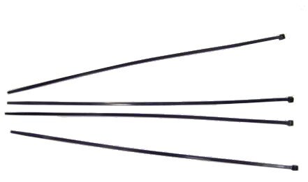 Kabelbinders lang 4.8 x 432 mm zwart 100 stuks