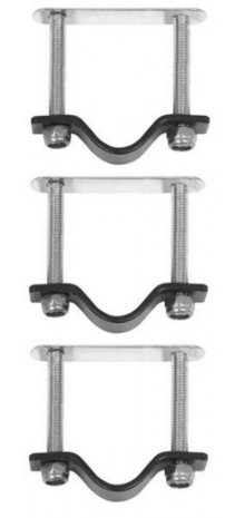 Bevestigingsset RVS Basil Kratten Lang - 70166