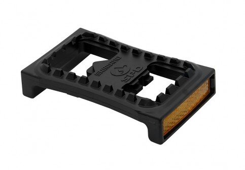 Pedaal-Reflector Sd-pd22 Kunststof Zwart 2 Stuks