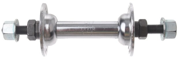 Voornaaf 28G hoge flens zilver