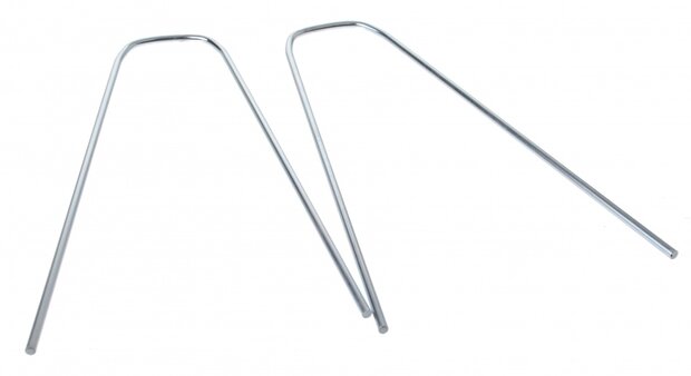 Spatbordset ATB staal 22 inch zwart