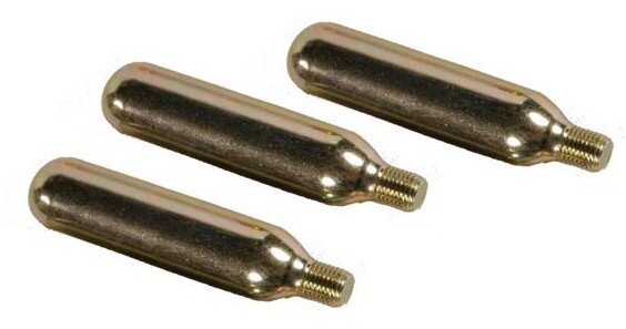 Luchtpatronen 12 Gram Co2 Staal Zilver 3 Stuks