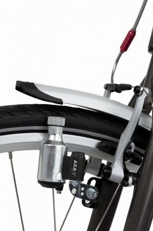 Dynamo 8201 O-V Links Aluminium Zilver