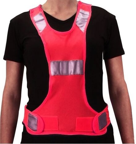 Reflectievest Sport Unisex Roze Maat XS/S