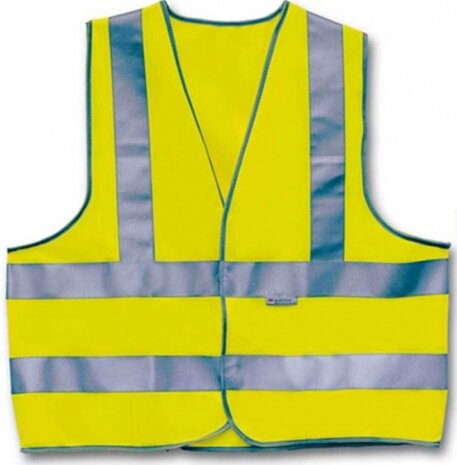 Veiligheidshesje 3 Strepen Unisex Geel Maat L