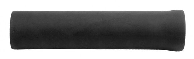 handvat BMX 130 mm siliconen zwart 3-delig