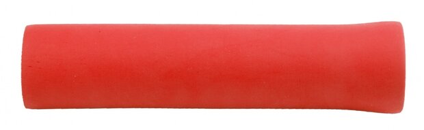 handvat BMX 130 mm siliconen rood 3-delig