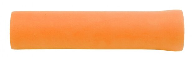 handvat BMX 130 mm siliconen oranje 3-delig