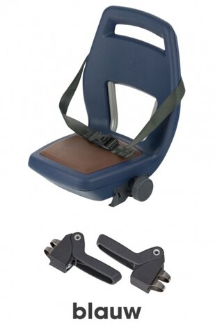 Fietszitje Achter 6+ Junior Blauw