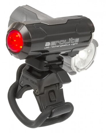 2 in 1 Voorlicht / Achterlicht Led Accu Moon Aerolite