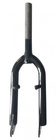 Voorvork vast 20 inch BMX 11/8 inch zwart