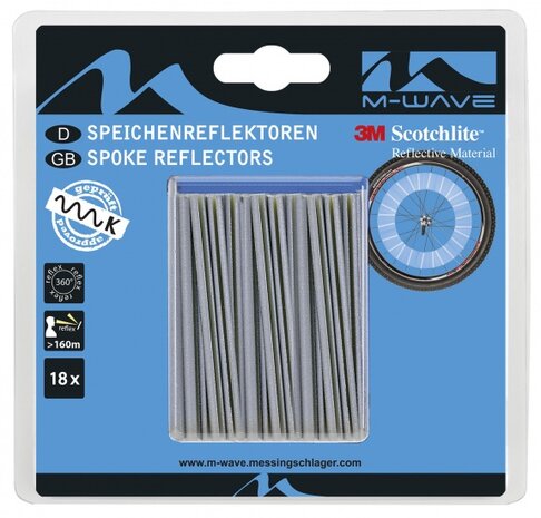 3M Scotchlite Spaakreflectors 18 Stuks
