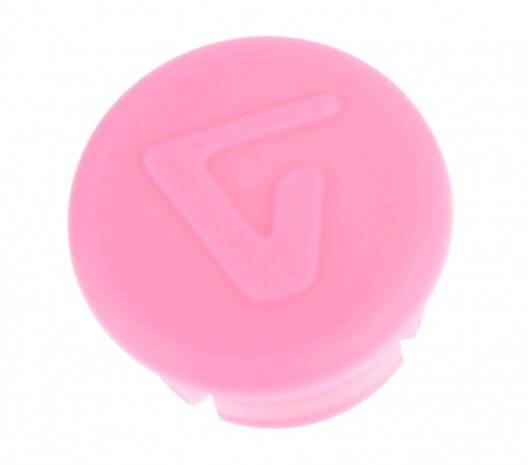 Stuurdop 20 mm Fluo Roze Per Stuk
