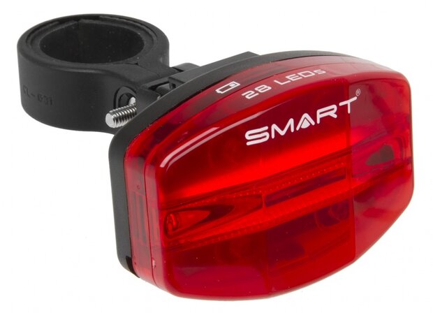 Achterlicht lichtstreep batterijen rood