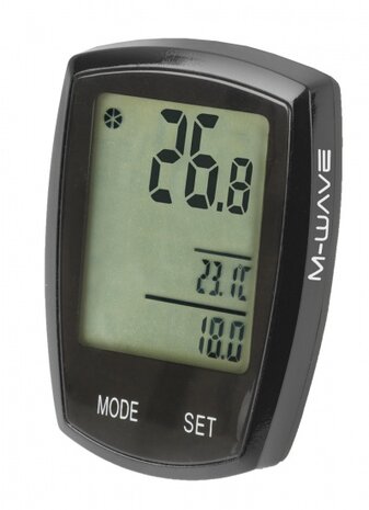 Fietscomputer M21W touch draadloos zwart