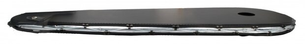 kettingkast 28 inch lakdoek matzwart 68x 22 cm