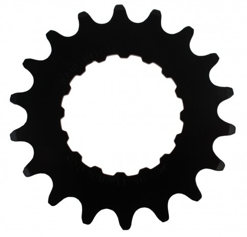 Kettingwiel voor Bosch E-Bike motoren 19T zwart