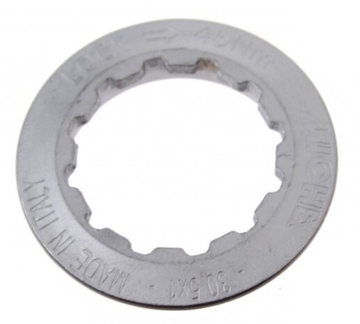 Sluitring Shimano voor 11t krans grijs