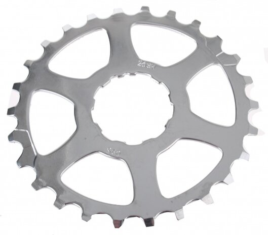 Tandwiel 24T Shimano zilver