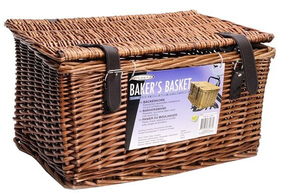 fietsmand Bakker voor 30 liter bruin