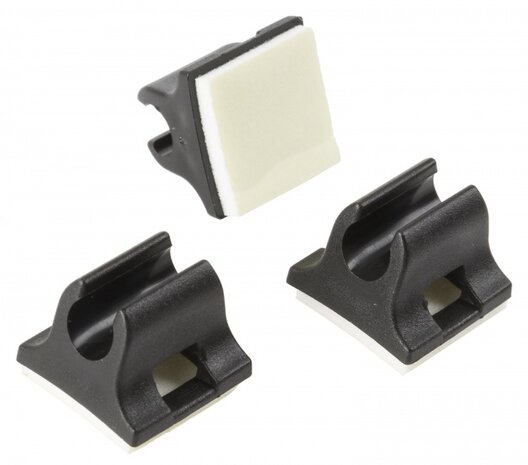 Kabelbegeleider 4-5 mm zwart 3 stuks