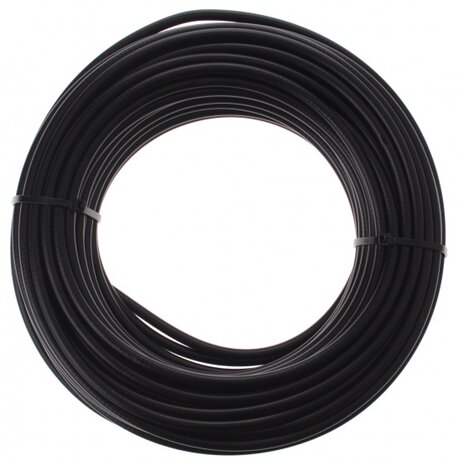 buitenkabel rem 20 m 4,60 mm zwart