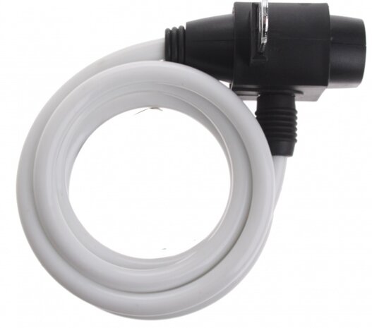 spiraalslot 1500 x 8 mm wit