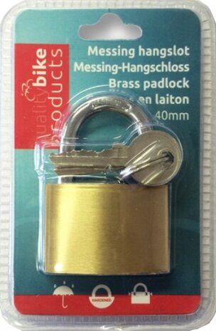 hangslot 40 x 7,10 mm goud