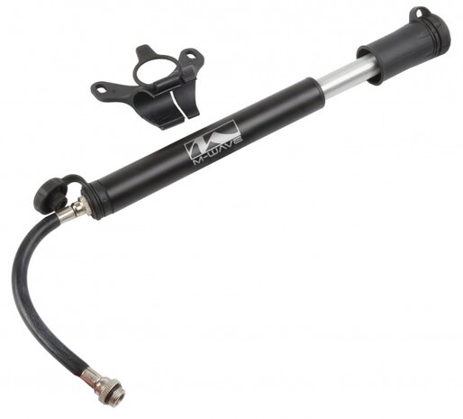 Mini pomp Flex Tube aluminium zwart