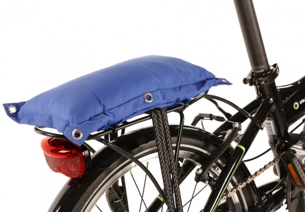 bagagedragerkussen Fat blauw 35 cm
