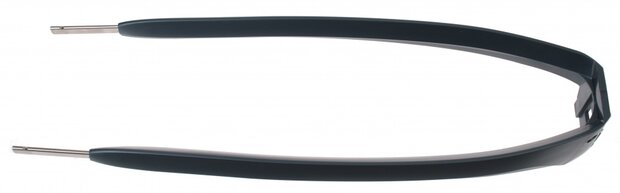 spatbordstang kunststof 28 inch groengrijs per stuk