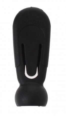 spatbordklem 50 x 20 mm zwart