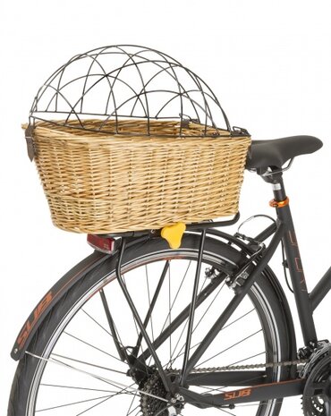 hondenmand achter Carrier Top bruin