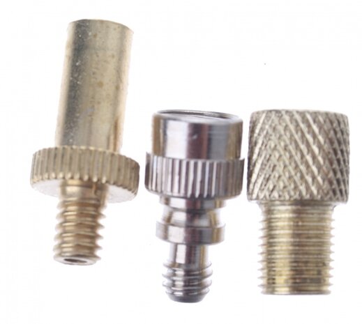 ventieladapters AV-DV / DV/FV-AV / FV-DV 3-delig