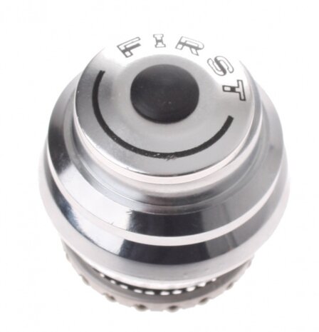 balhoofdstel Ahead 1 1/8 inch zilver