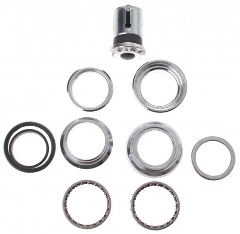 balhoofdstel Ahead 1 1/8 inch zilver