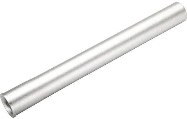 vorkbuis zonder draad 240 mm 1 1/8 inch zilver