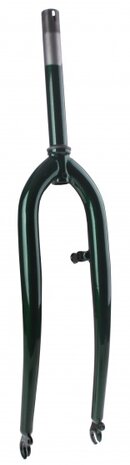voorvork vast 26 inch stadsfiets 1 inch donkergroen
