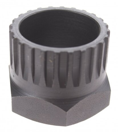 cassette afnemer 24,5 mm zwart