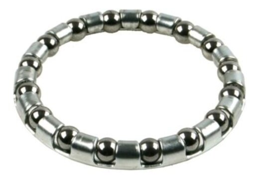 balhoofd kogelring Eco 1 inch zilver