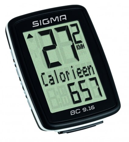 fietscomputer BC 9.16 zwart
