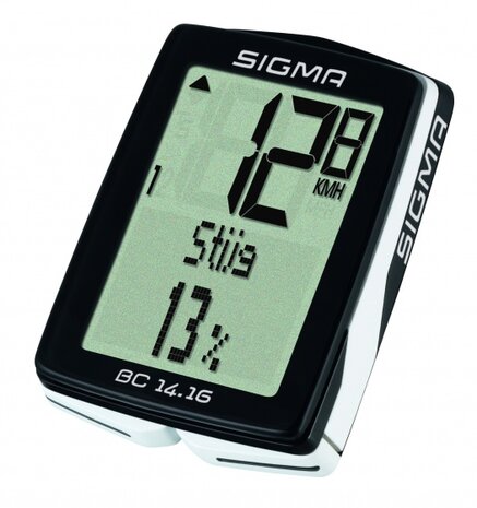 fietscomputer BC 14.16 zwart
