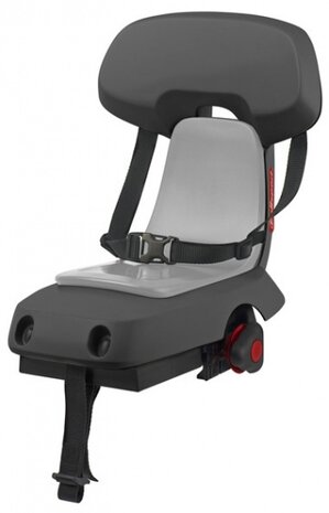 Duo fietszitje achter Guppy junior grijs CFS 8636100010