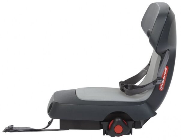 Duo fietszitje achter Guppy junior grijs CFS 8636100010