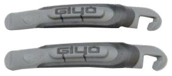 bandenafnemers 13 cm grijs 2 stuks