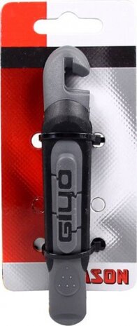 bandenafnemers 13 cm grijs 2 stuks