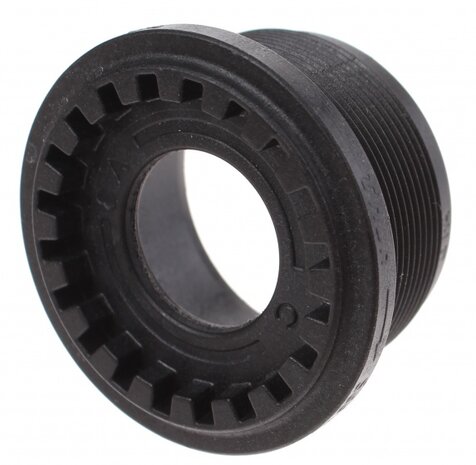 bracketascup rechtse draad BSA 40 mm zwart