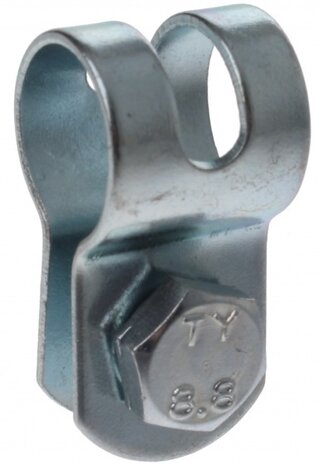 bandage 22 mm RVS zilver