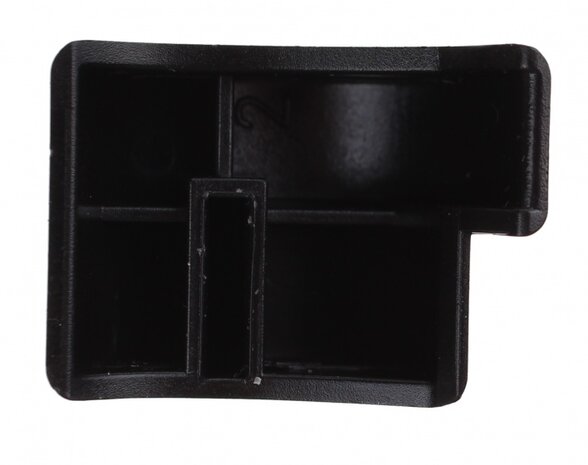 duimknopje voor ringslot Defender zwart