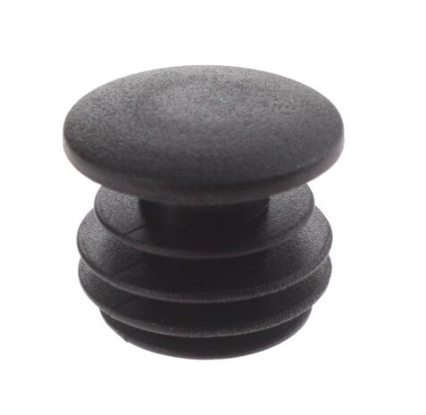 stuurdop 20 mm zwart per stuk